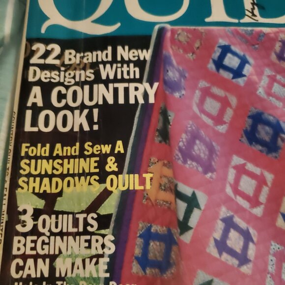 Country Quilts Magazine - 1990 Fall/Winter - Picture 6 of 8